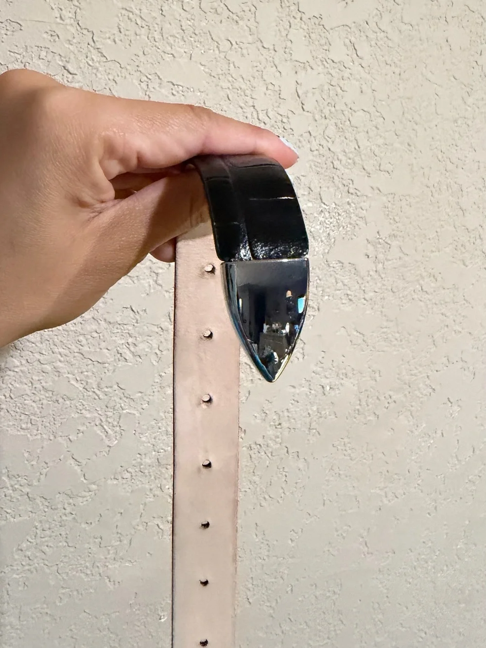 DÉHANCHE | Hollyhock leather belt